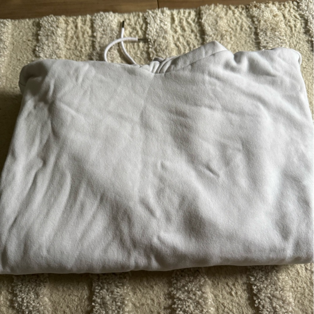 Cozy White Hoodie